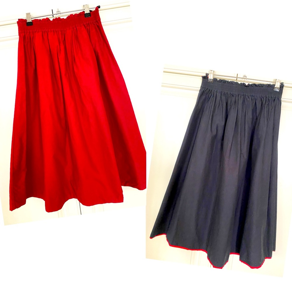 Reversible medium skirt